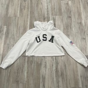 Cropped hoodie , juniors Medium, never worn